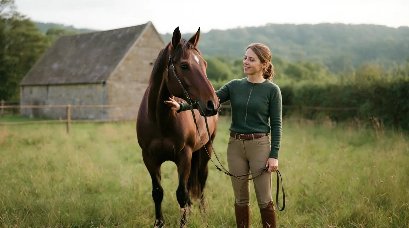 Cours d'équitation à Felletin, Creuse