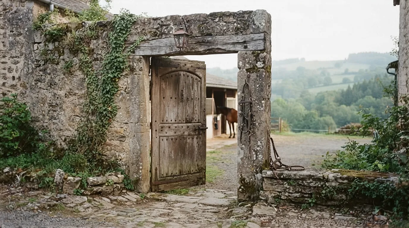 Entrée du Centre équestre Equipassion, centre équestre à Felletin